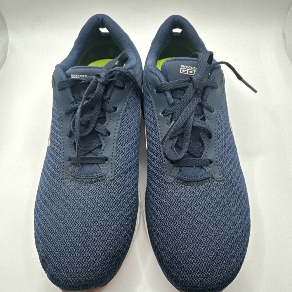 Skechers GO GOLF Spikeless Women's 7.5‎ – Navy/Coral Mesh Lightweight Golf Shoes